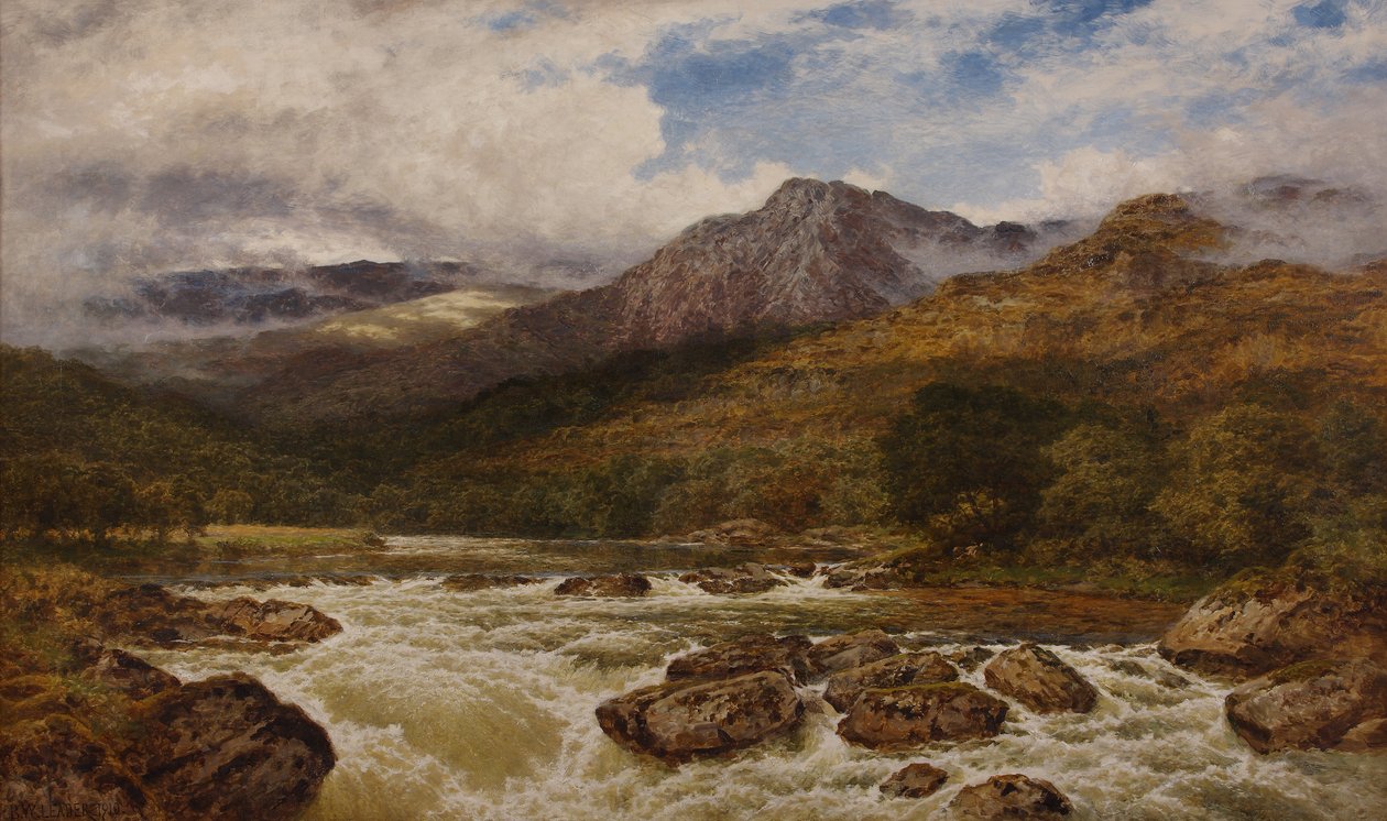 Efter stormen, 1910 av Benjamin Williams Leader