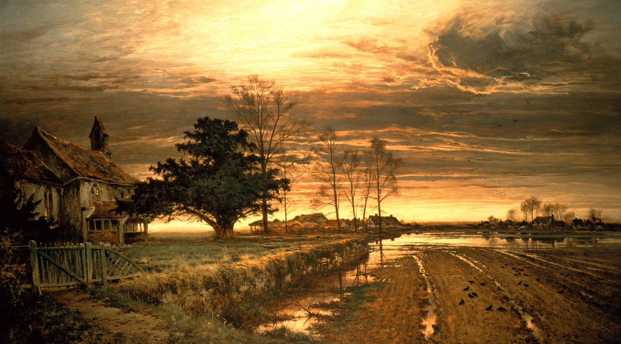 På kvällen ska det bli ljus, 1882 av Benjamin Williams Leader