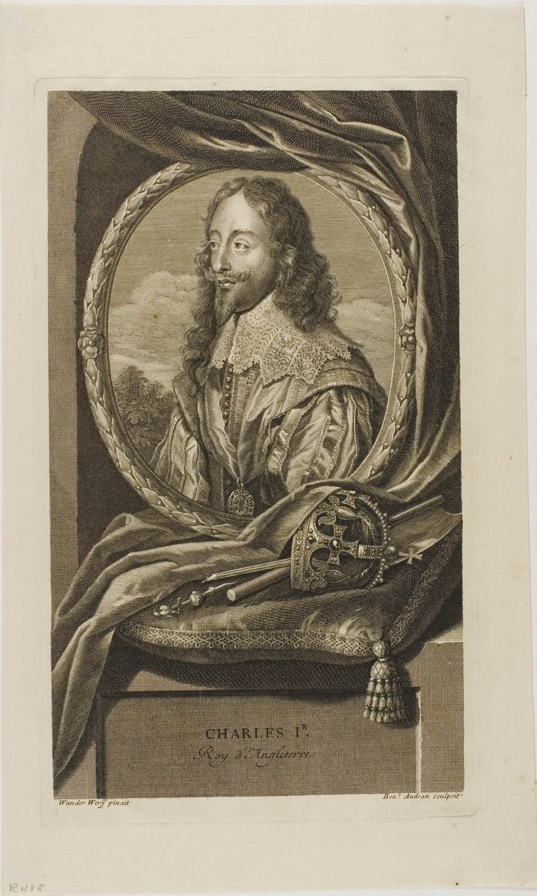 Karl I, kung av England av Benoit Audran I