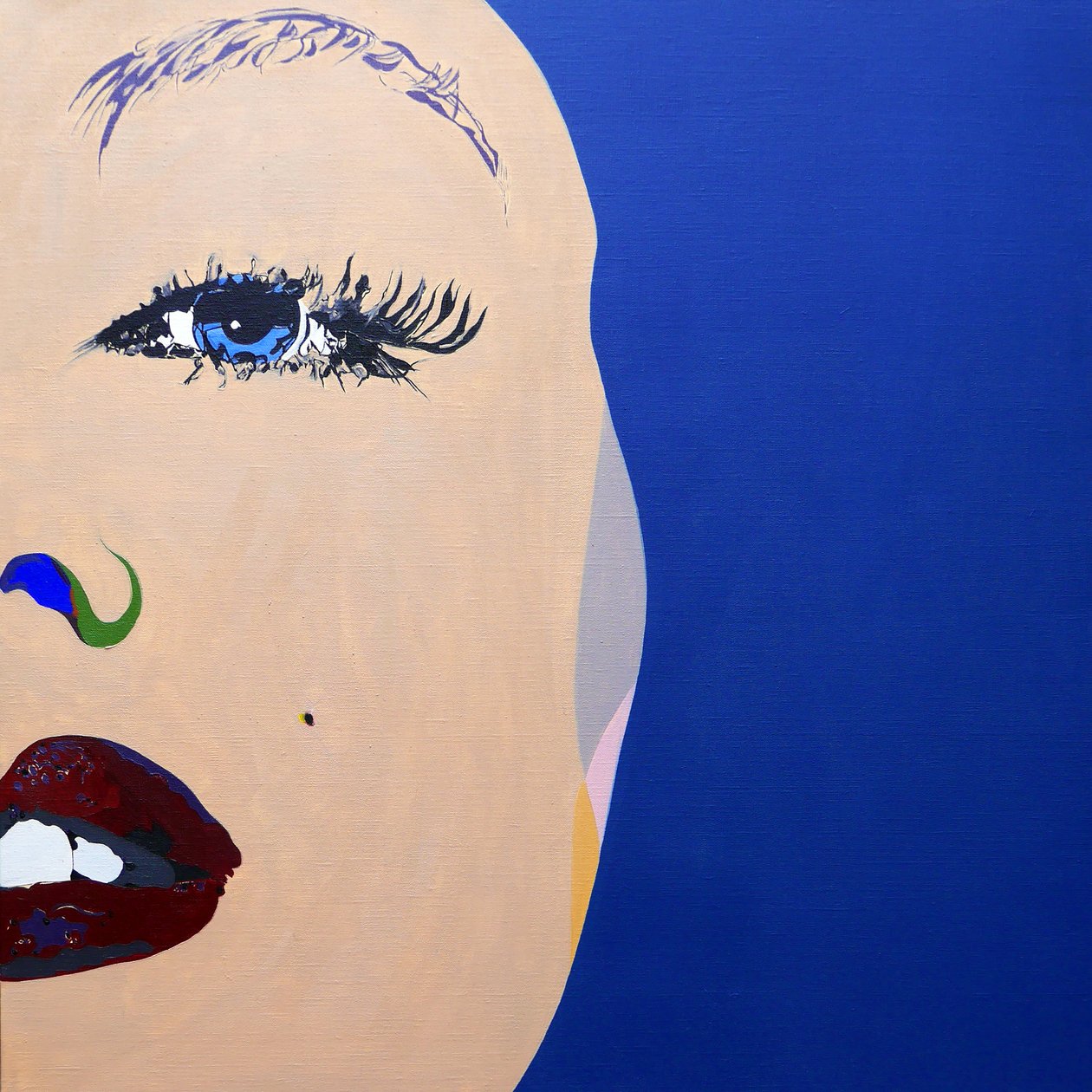 Surportrait: Phaedra, Act 1, 2020 (olja på duk) av Benoit Erwann Boucherot