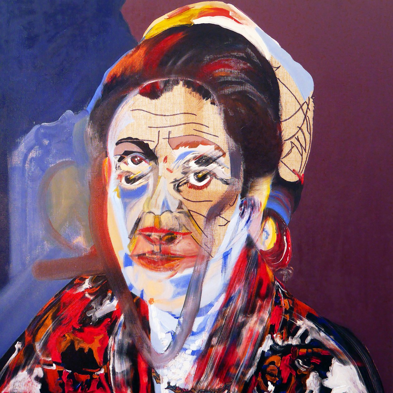 Surportrait : Simone Veil, 2020 (olja på duk) av Benoit Erwann Boucherot