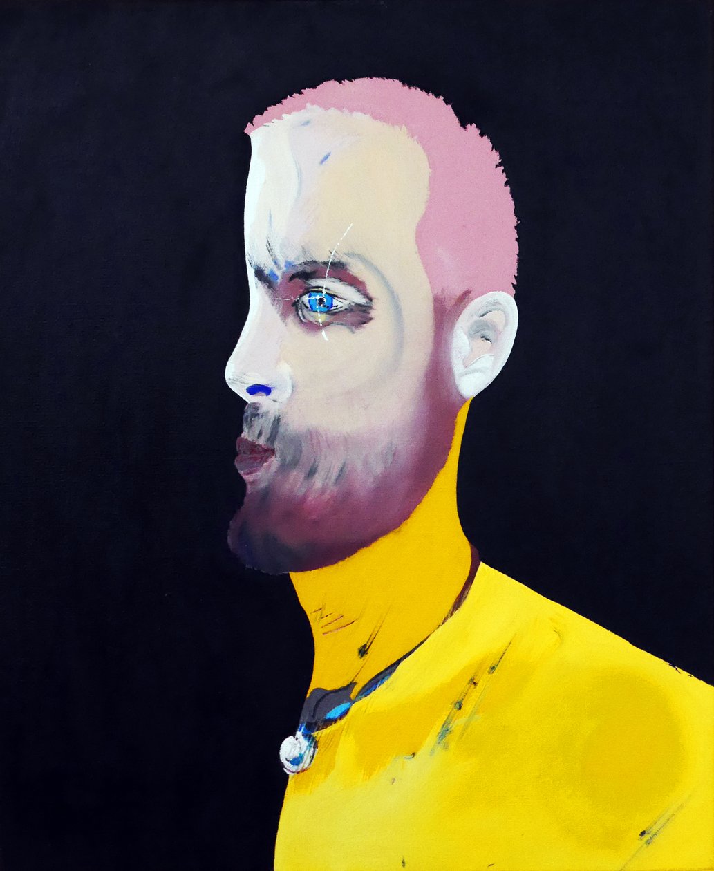 Surportrait : anonyme, 2017 (olja på duk) av Benoit Erwann Boucherot