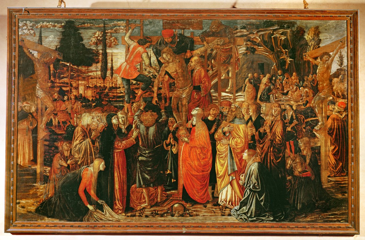 Nedstigningen från korset av Benozzo di Lese di Sandro Gozzoli