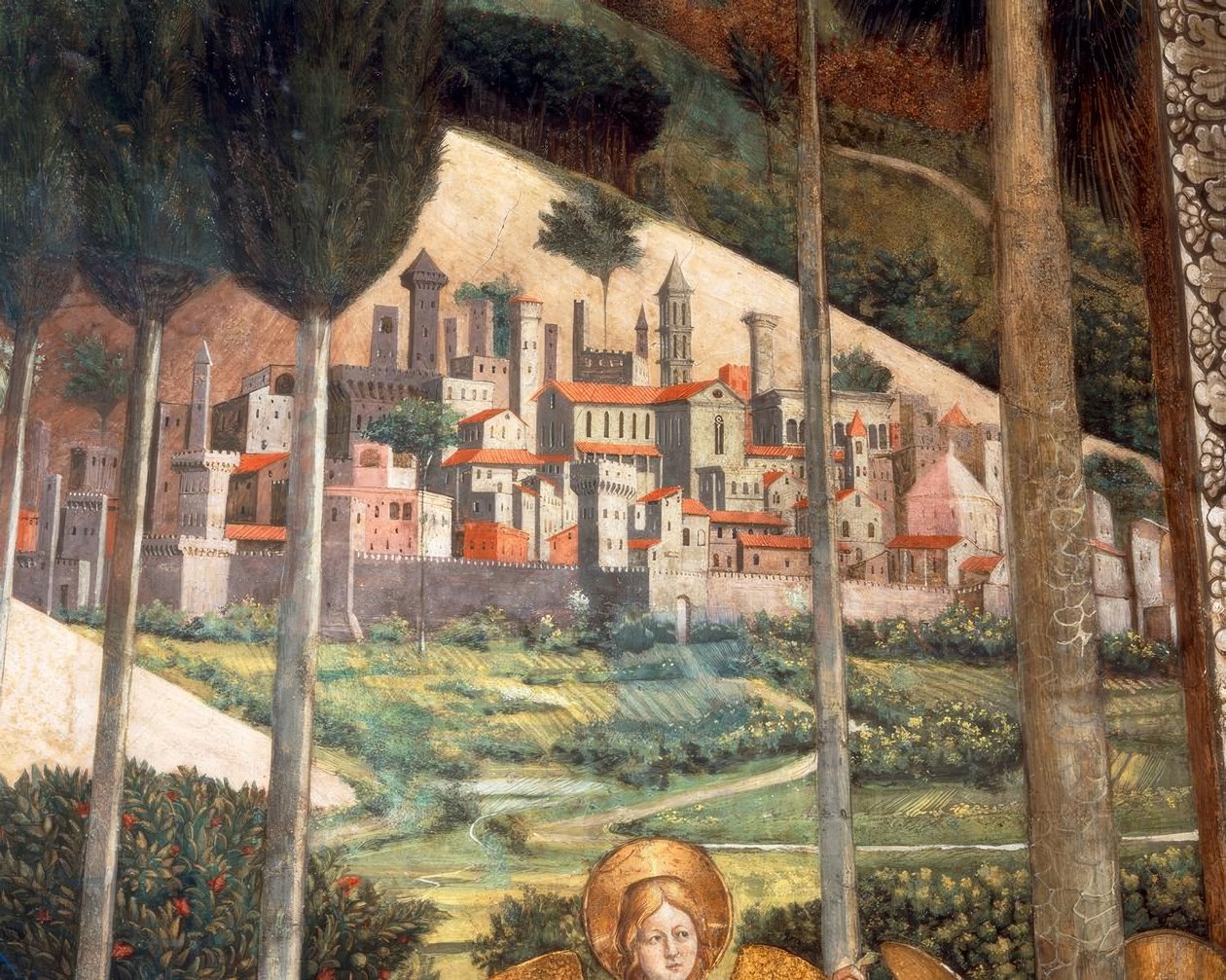Ängel av Benozzo Gozzoli