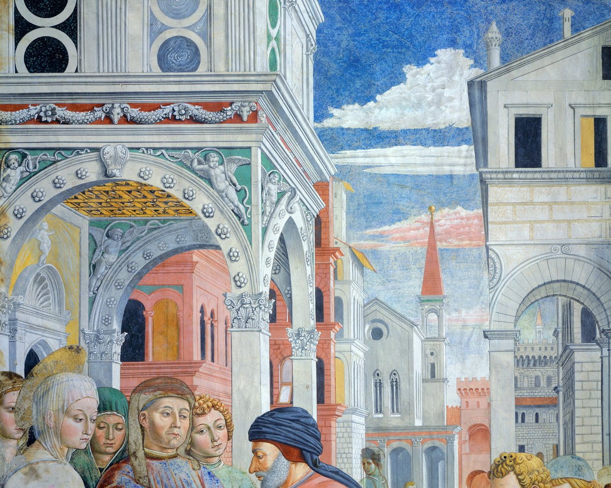 Berättelser om den helige Augustinus av Benozzo di Lese di Sandro Gozzoli