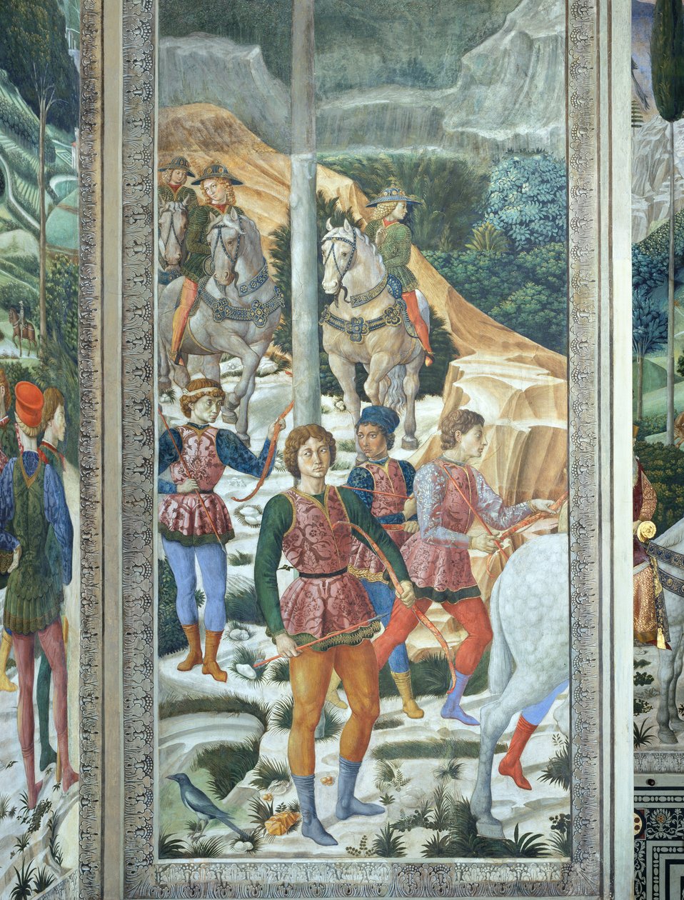Magiernas resa av Benozzo di Lese di Sandro Gozzoli