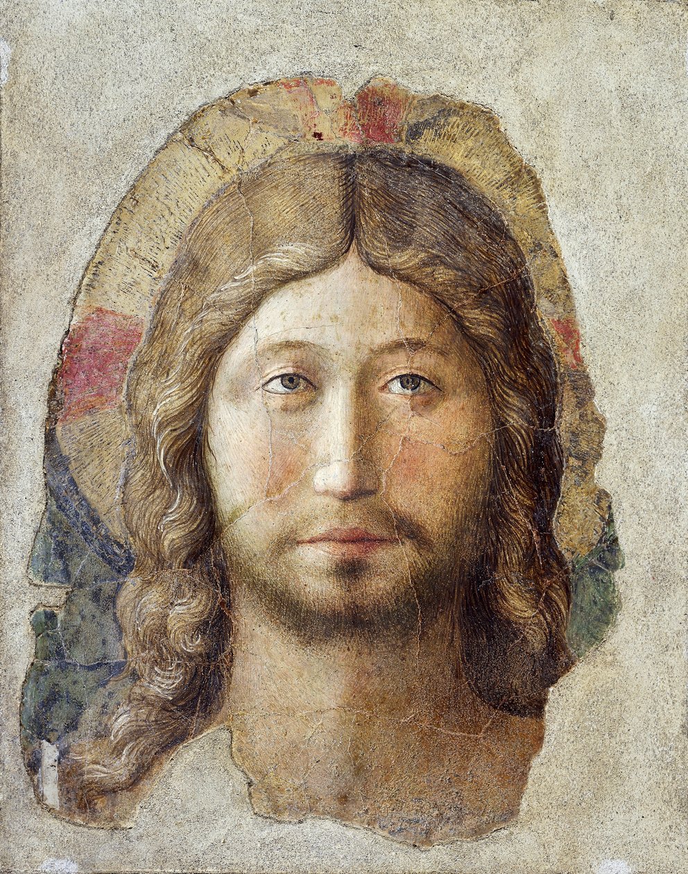 The Redeemer, av Benozzo Gozzoli, färsk av Benozzo di Lese di Sandro Gozzoli