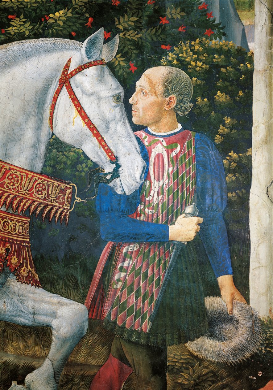 Magiernas kavalkad av Benozzo di Lese di Sandro Gozzoli
