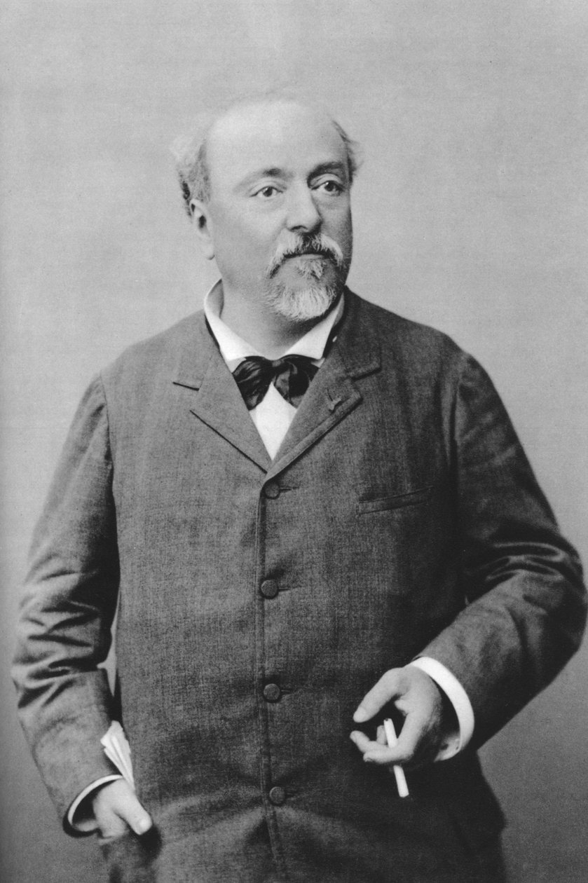 Emmanuel Chabrier 1841-1894, fransk romantisk kompositör och pianist av Benque