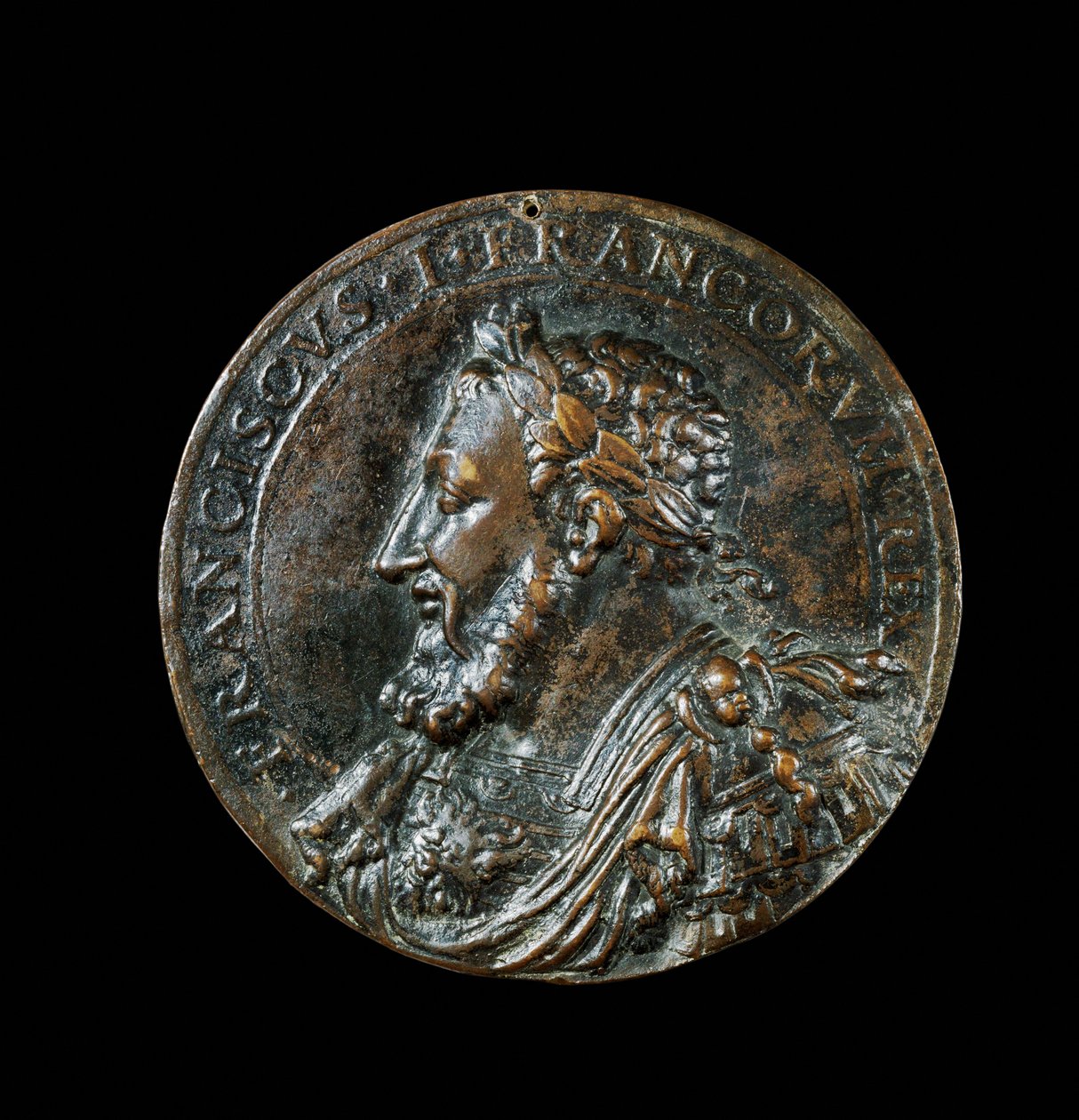 Francois I, kung av Frankrike ... av Benvenuto Cellini