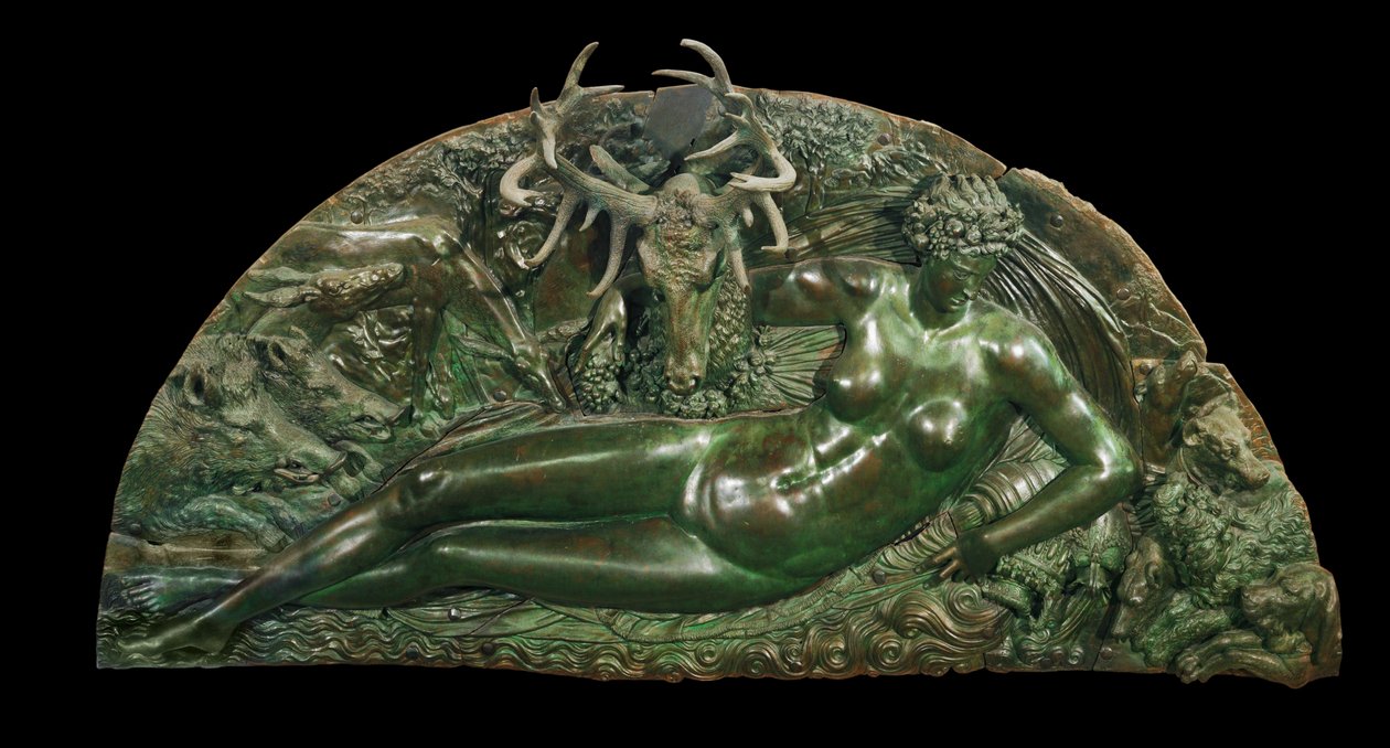 La nymphe de Fontainebleau - nymfen från ... av Benvenuto Cellini