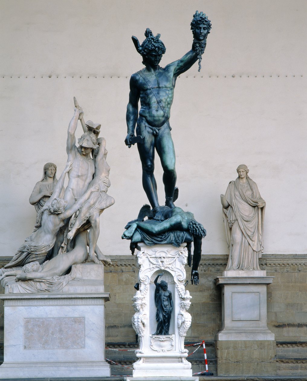 Perseus med huvudet av Medusa, 1545-54 (brons) av Benvenuto Cellini