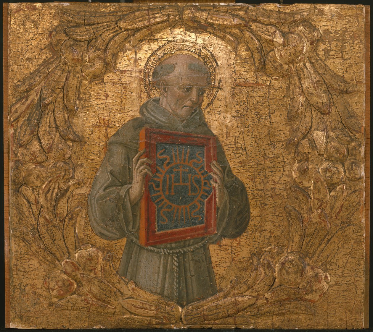Sankt Bernardino, möjligen 1474. av Benvenuto di Giovanni