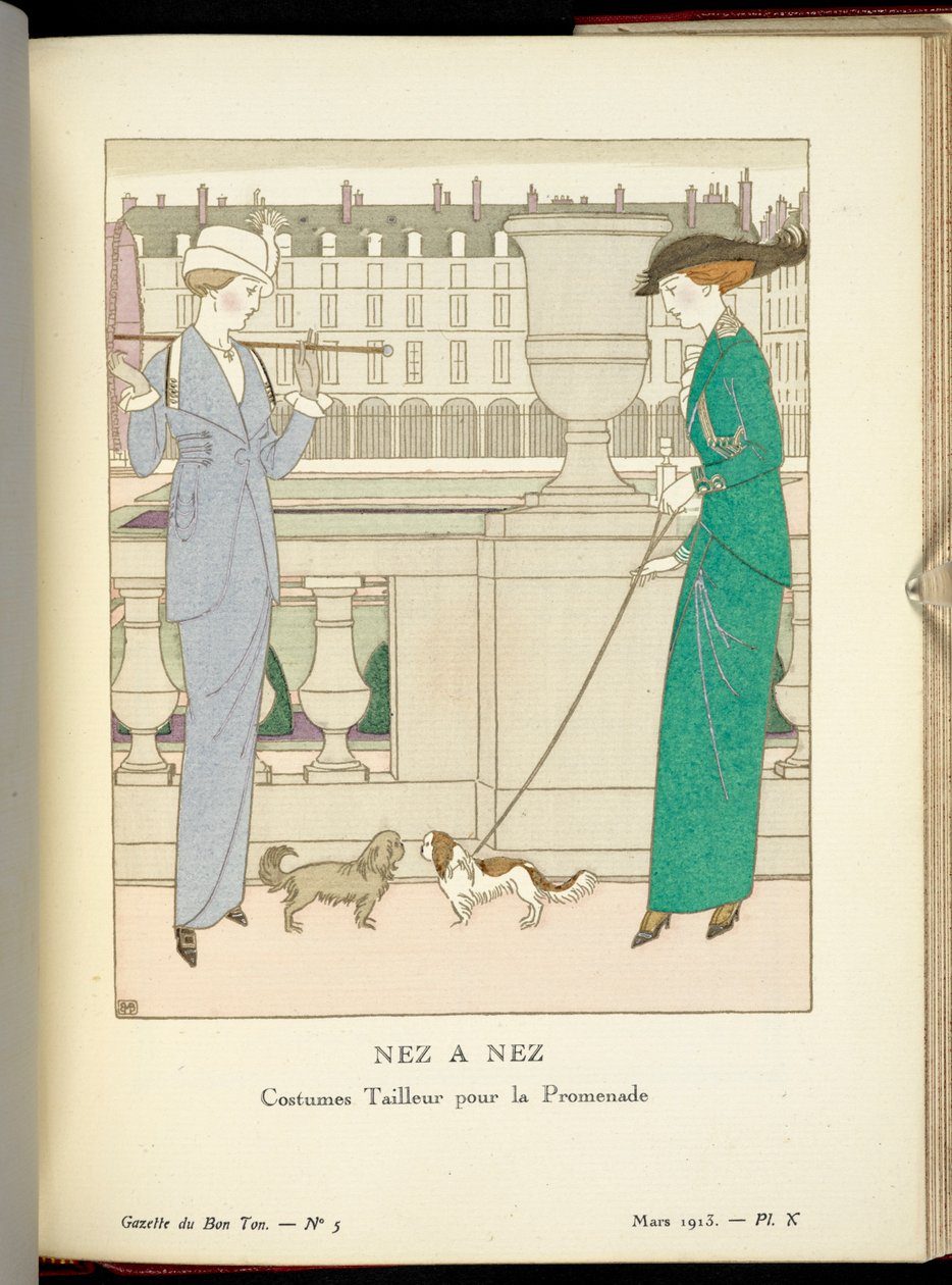 "Nez till Nez" av Bernard Boutet de Monvel