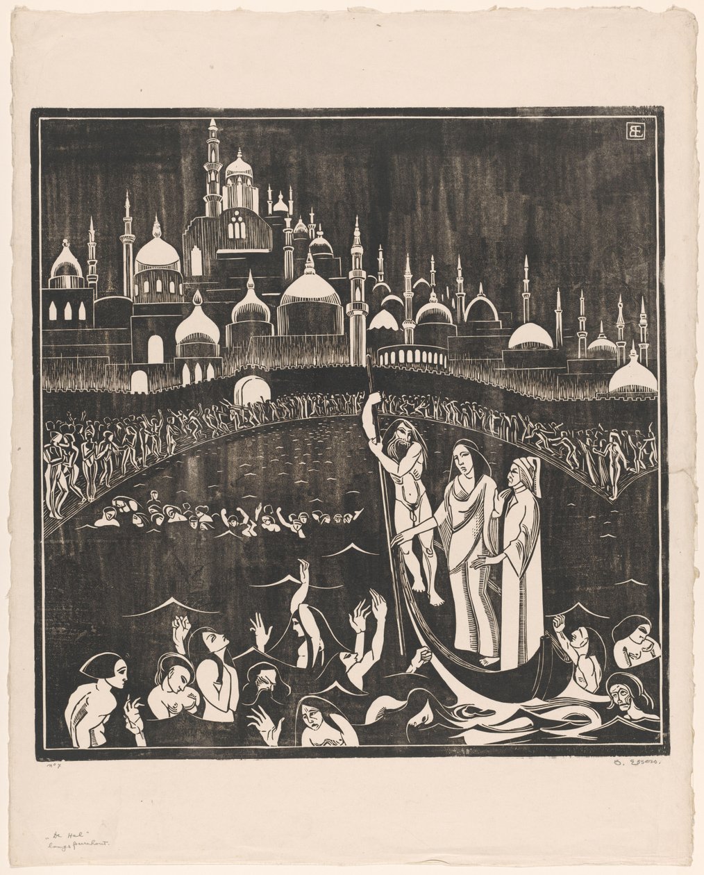 De Hel (originaltitel på objekt) av Bernard Essers (signed by artist)