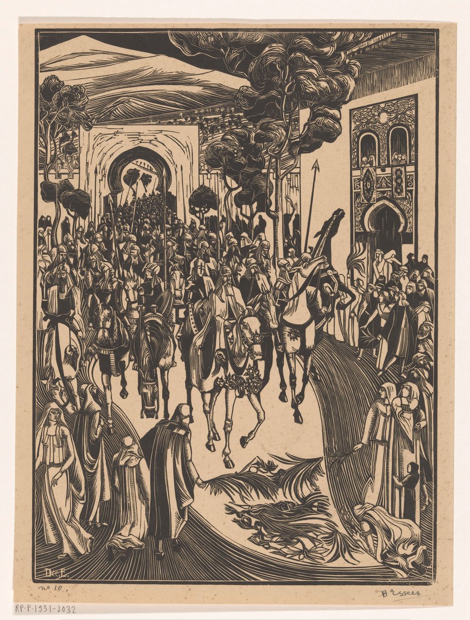 Inträde av Bernard Essers (signed by artist)