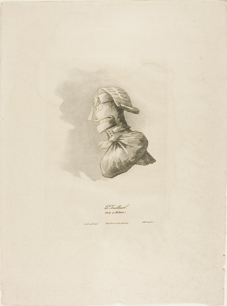 Skräddaren, från Arts et Métiers av Bernard Gaillot