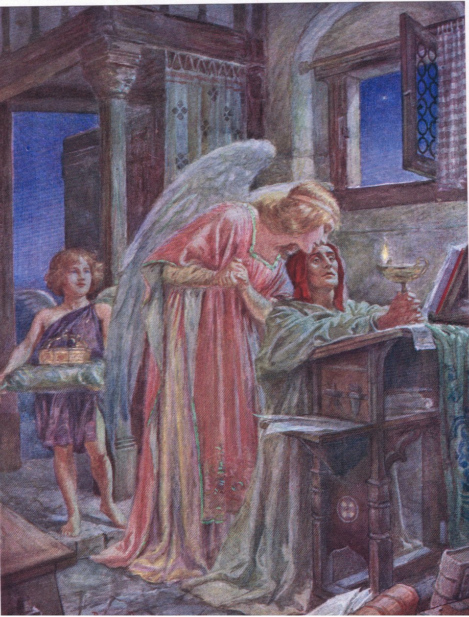 Men all världens grova, illustration från 
