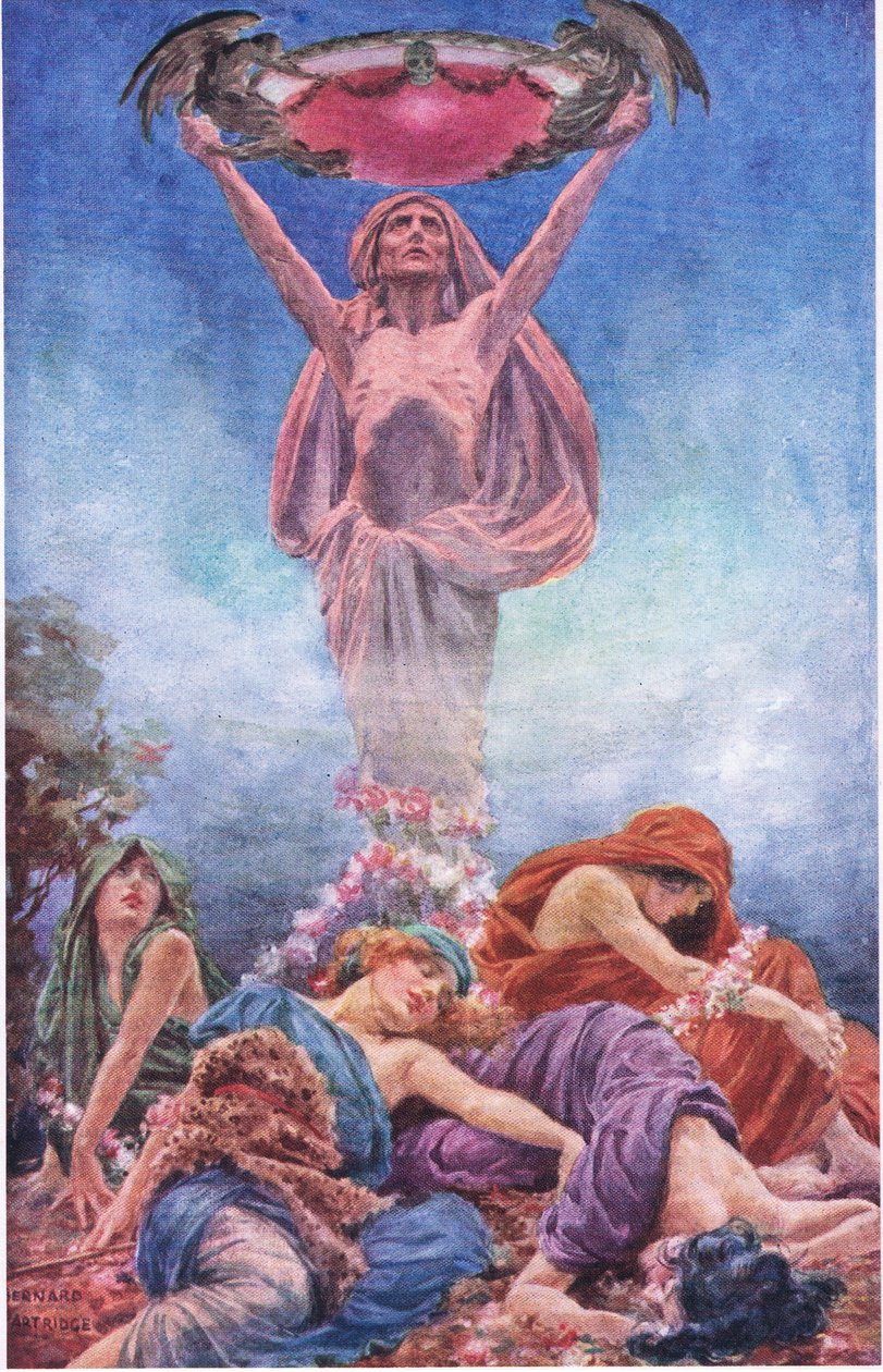 Titta inte ner utan upp, Illustration från 