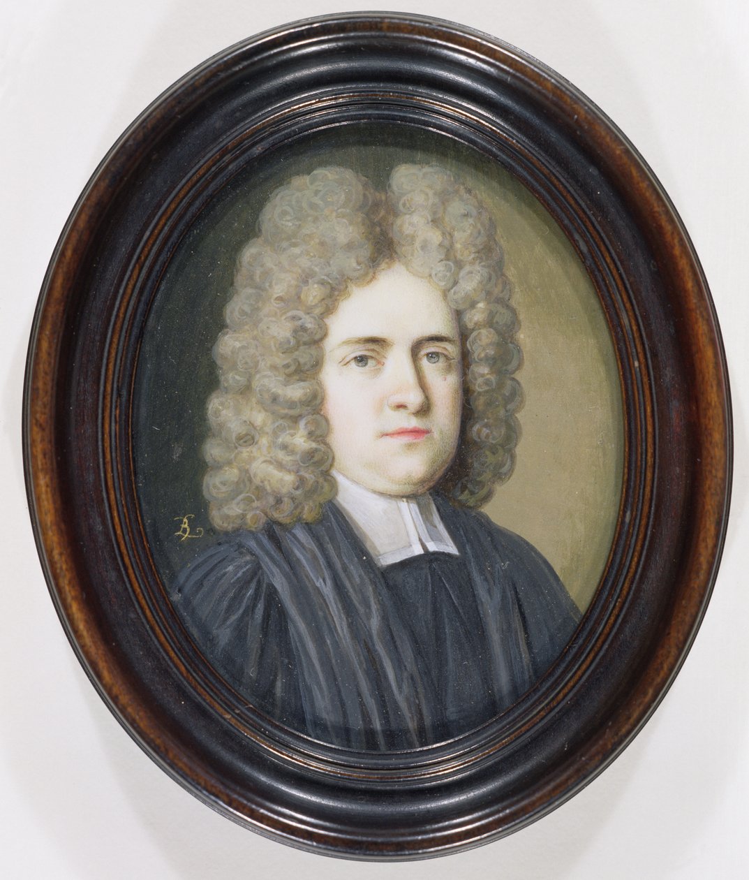Pastor Dr. Harris (wc och gouache över grafit på elfenben) av Bernard Lens