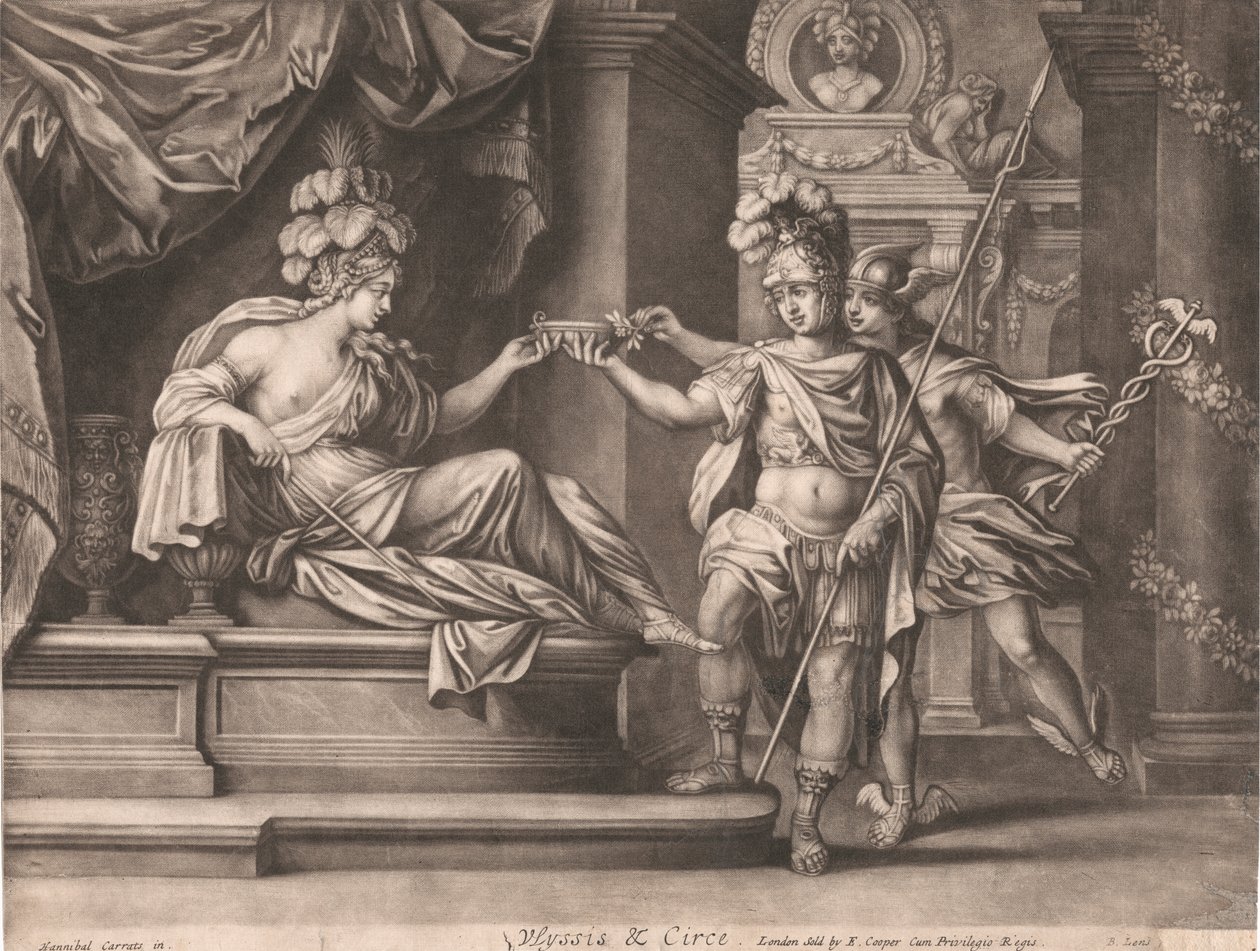 Ulysses och Circe av Bernard Lens