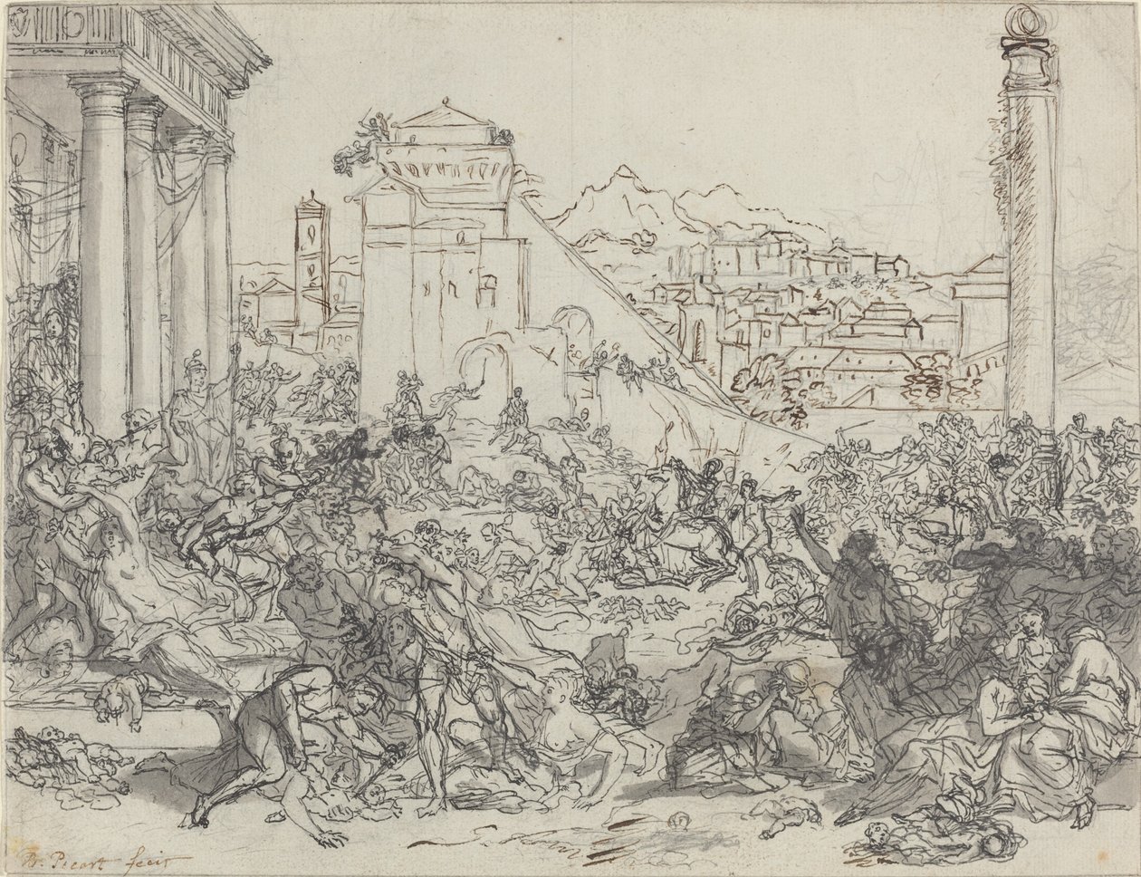 Massaker av de oskyldiga av Bernard Picart