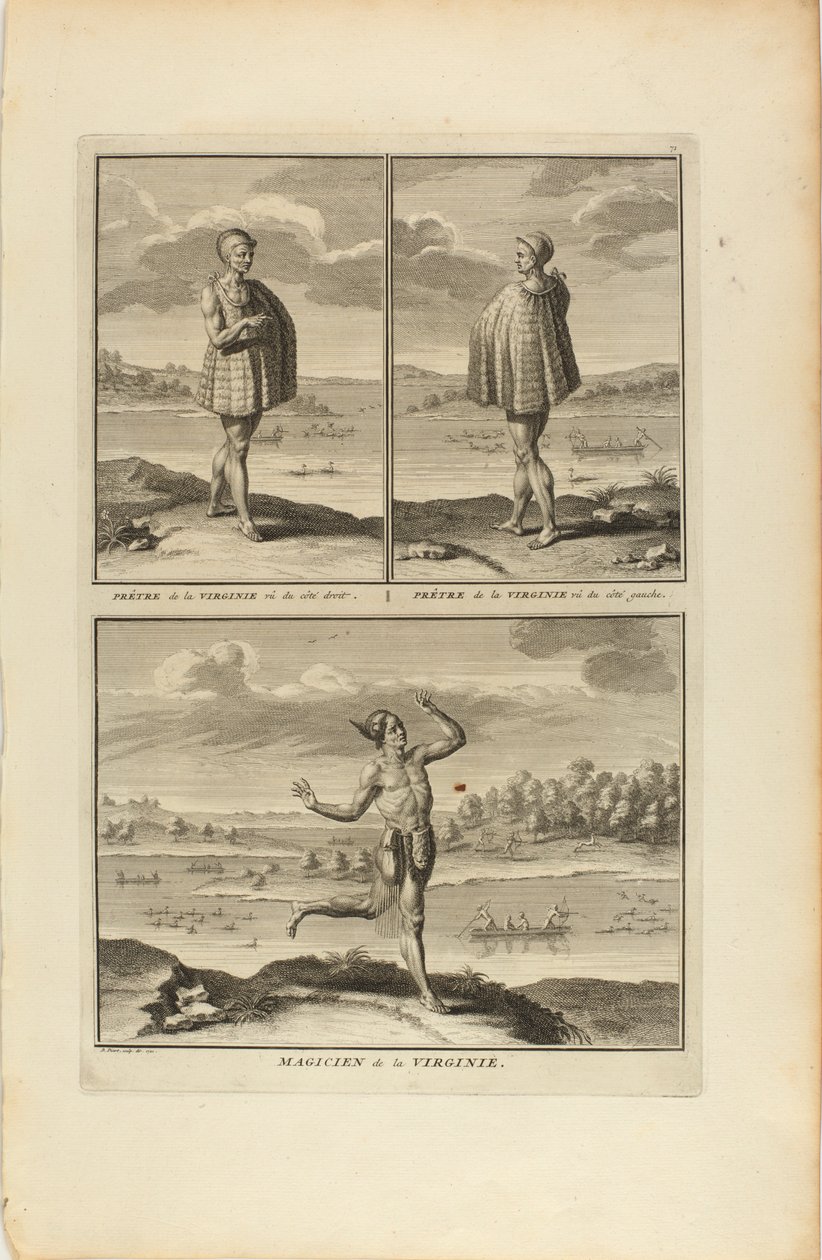 Prästen i Virginia...Prästen i Virginia...Magikern i Virginia av Bernard Picart