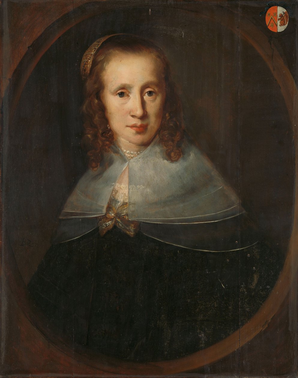 Porträtt av Digna de Maets av Bernard Zwaerdecroon