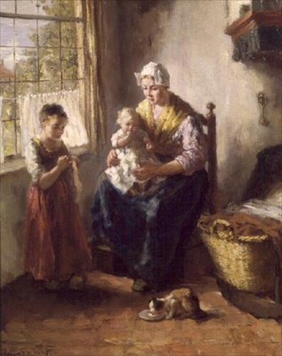 Den lyckliga familjen av Bernard de Hoog