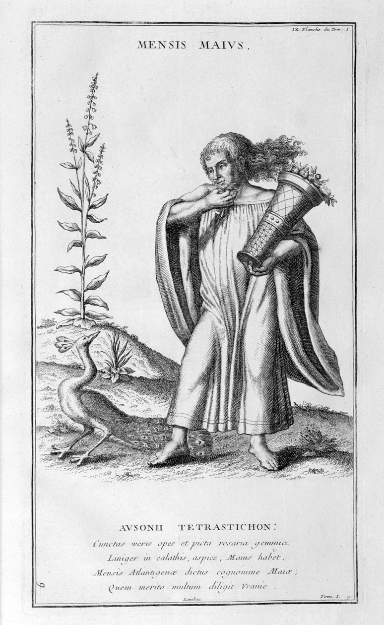 En representation av maj 1757. av Bernard de Montfaucon
