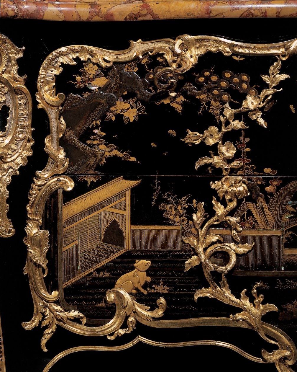 Kommode, c.1745 av Bernard van Risenburgh II