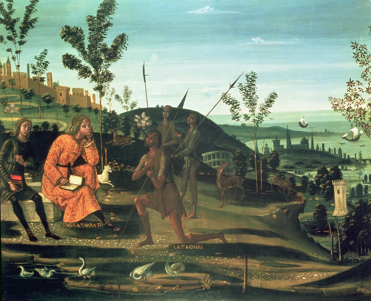 Scipio och hans anklagare av Bernardino Fungai