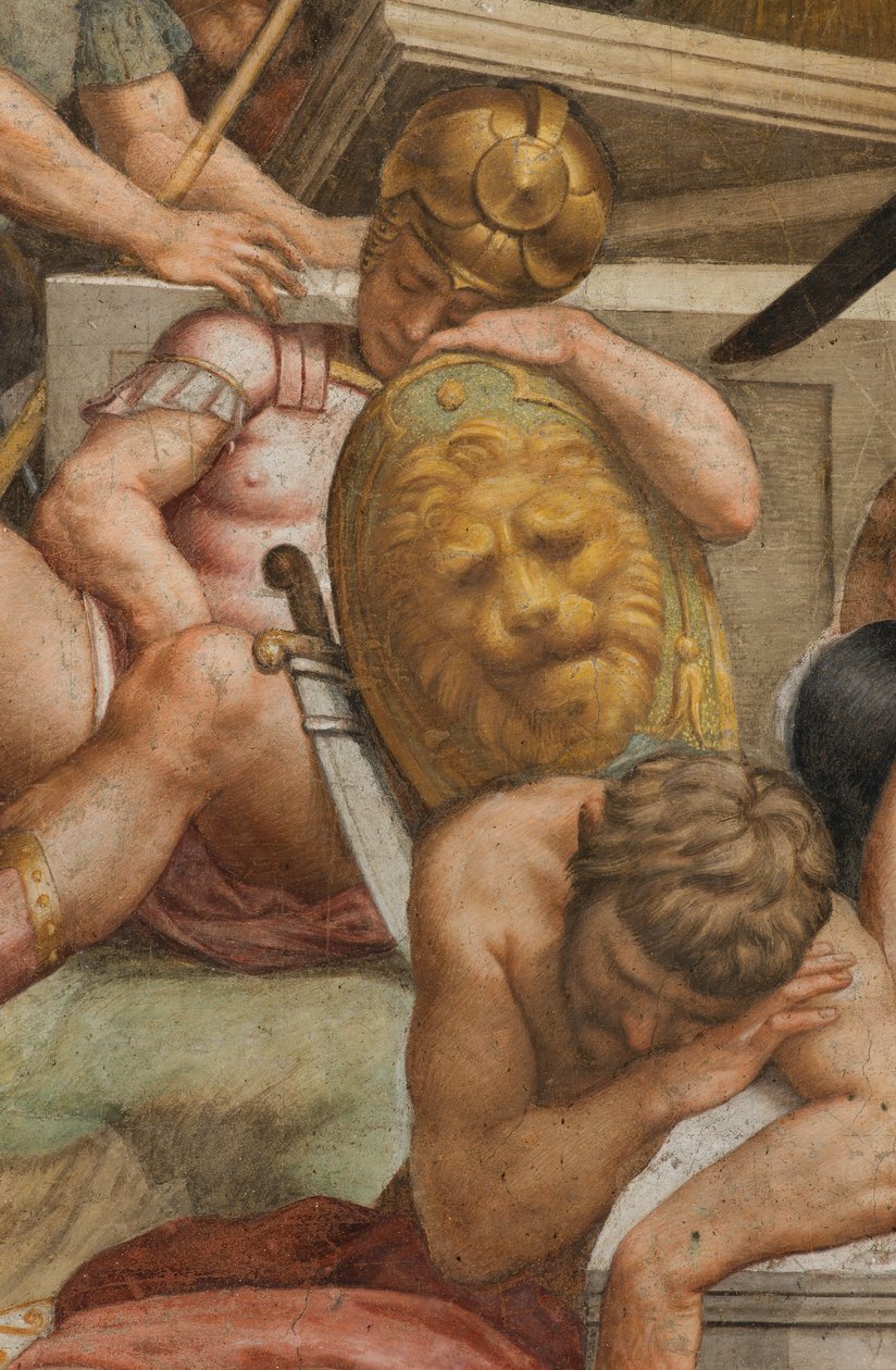 Counterfacata, Bernardino Gatti, Resurrection 1529, Detalj av Bernardino Gatti