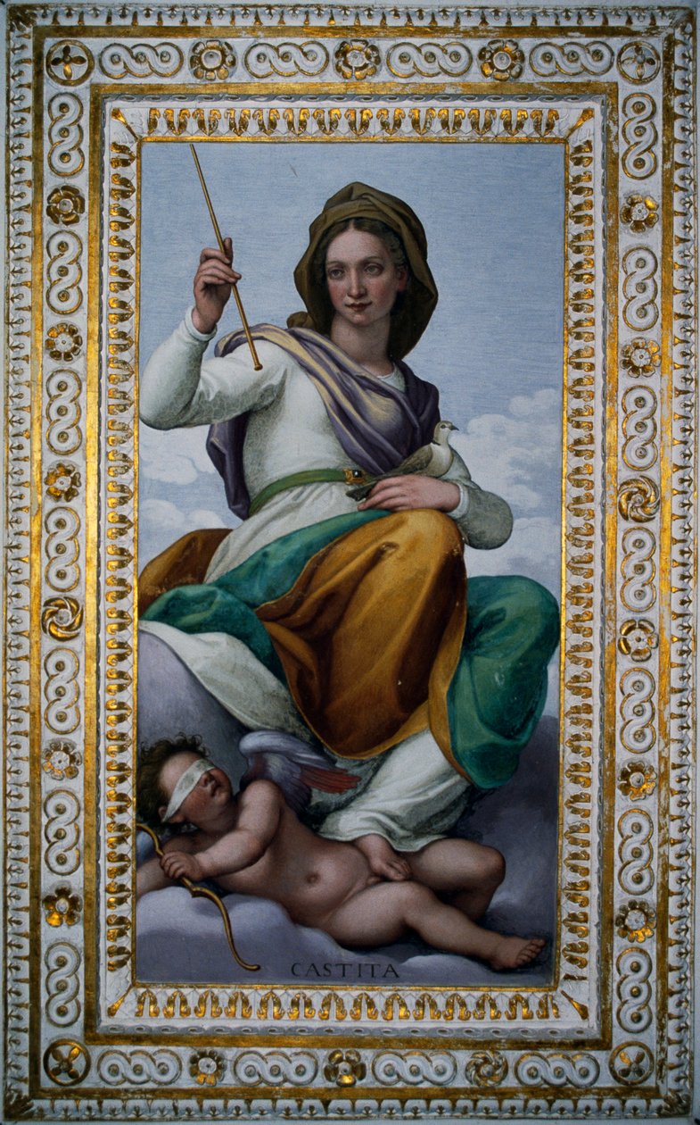 Amor av Bernardino Barbatelli (känd som Pocetti av Bernardino Barbatelli Poccetti