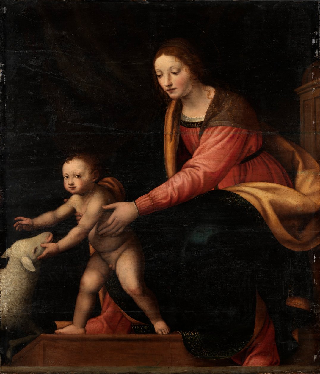 Madonna med barn av Bernardino Luini