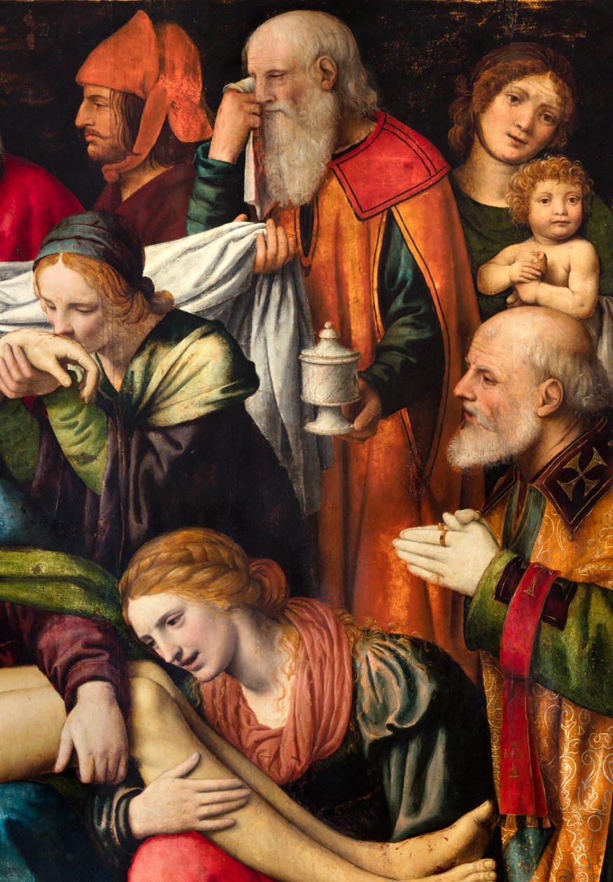 Milano, San Giorgio al Palazzo-kyrkan, Bernardino Luini, avsättning av Bernardino Luini