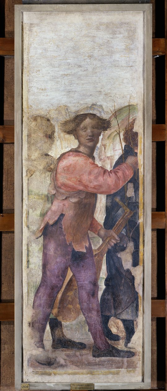 Tre unga män av Bernardino Luini