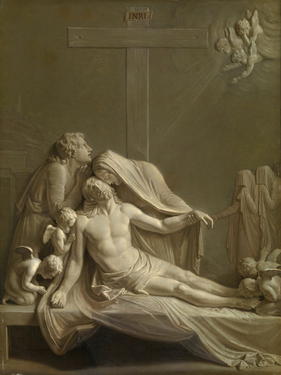 Deposition efter Antonio Canova, 1800. av Bernardino Nocchi