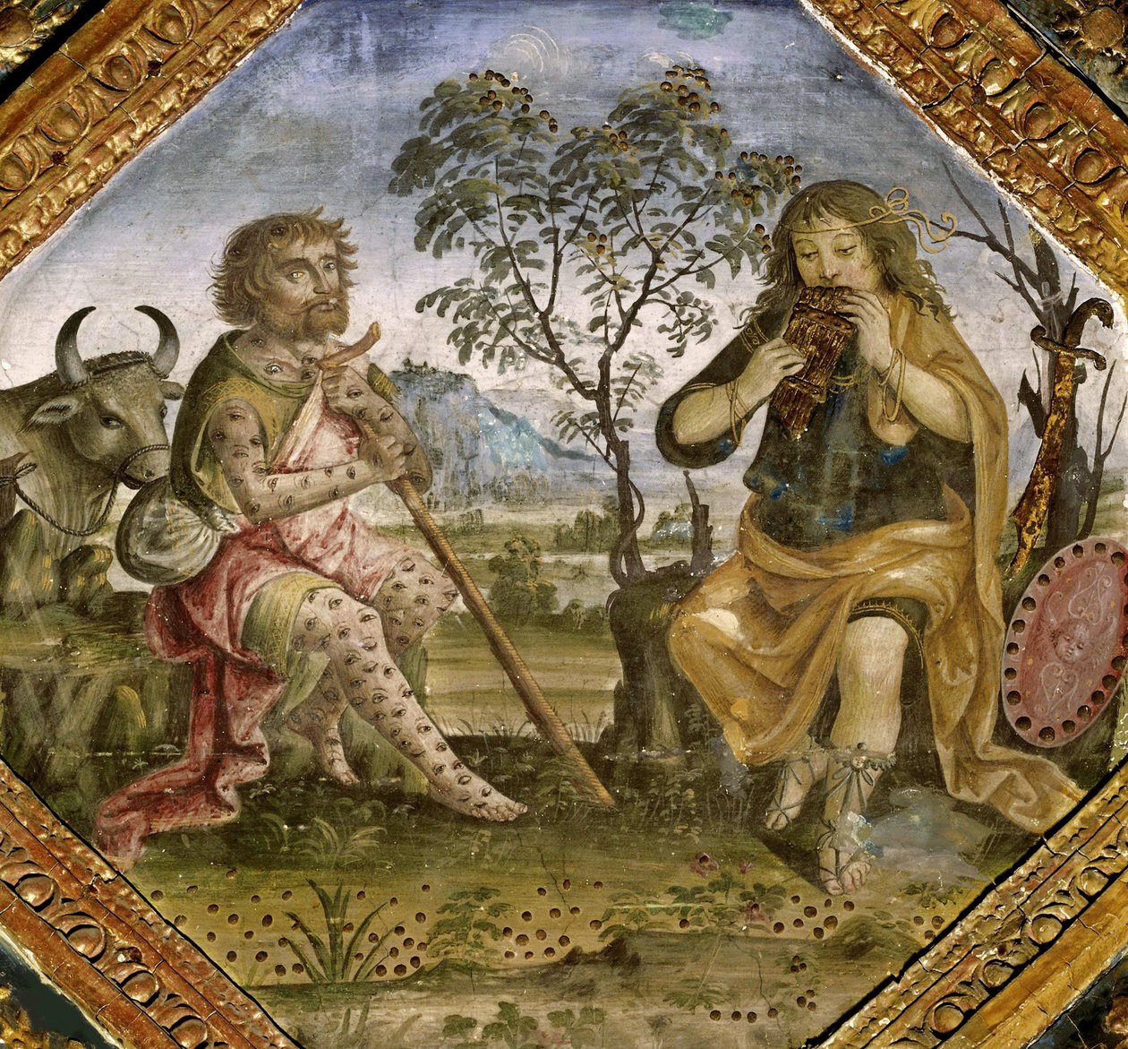 Mercury, Argus och Io, 1492-1494. av Bernardino Pinturicchio