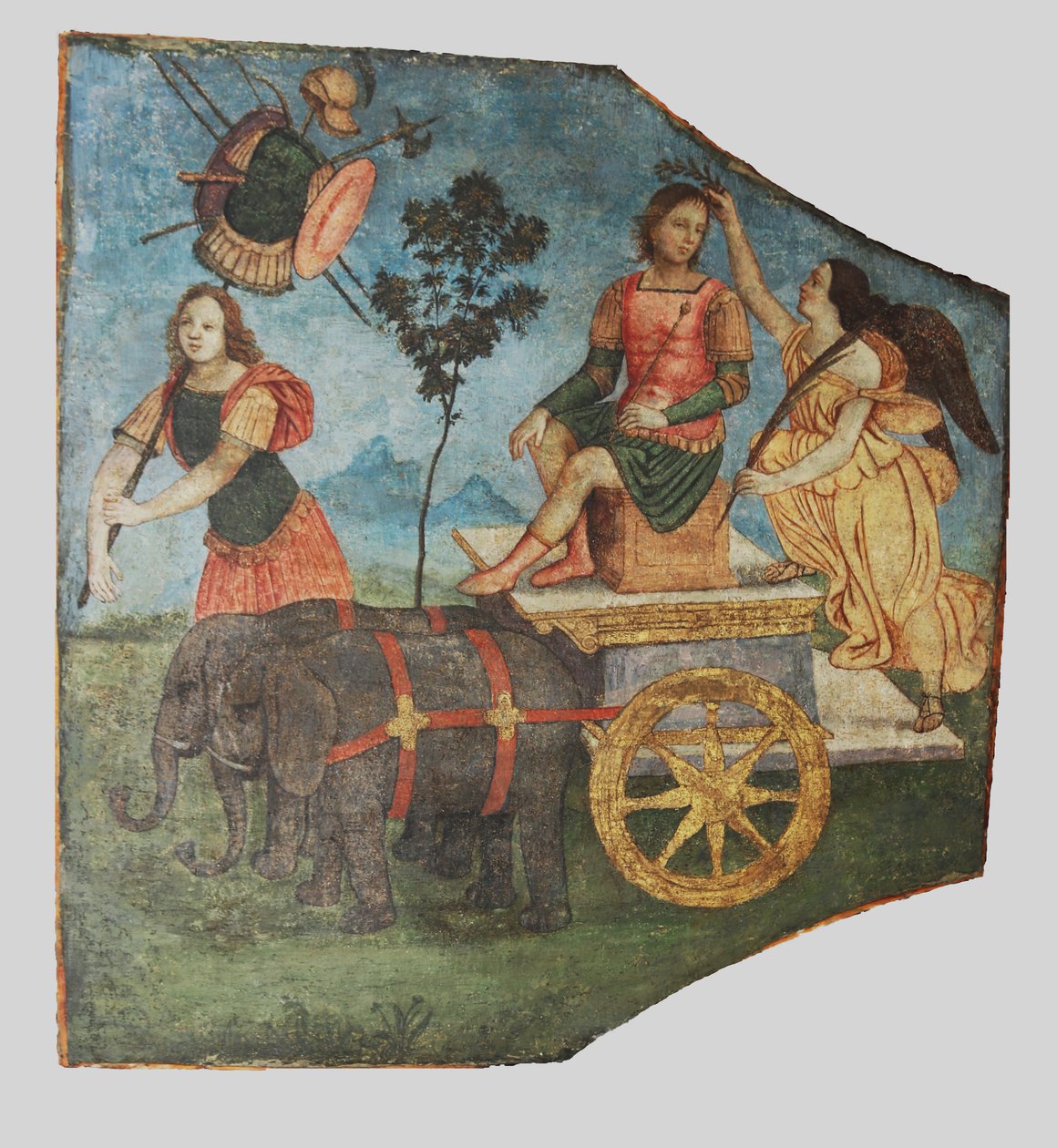 Alexanders triumf, ca. 1509. av Bernardino Pinturicchio
