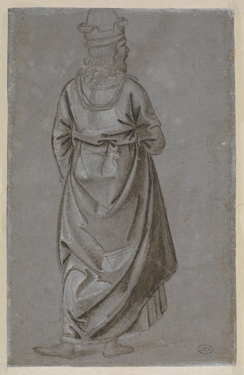 En man sedd bakifrån av Bernardino di Betto Pinturicchio