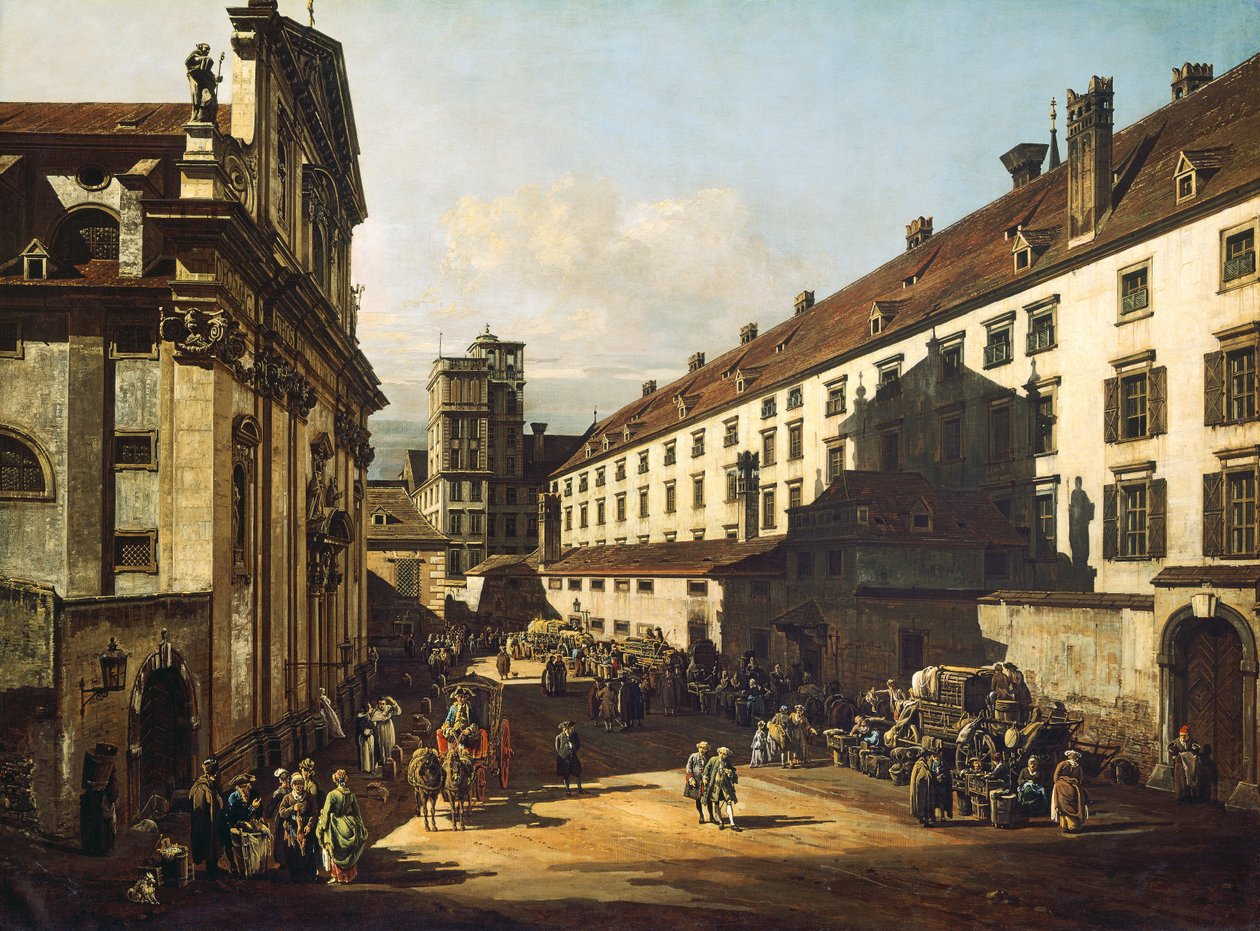 Vienna, Dominican Church av Bernardo Bellotto