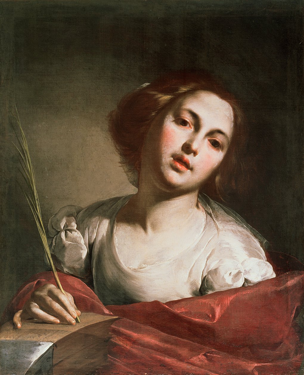 Den heliga Katarina av Alexandria, slutet av 1640-talet av Bernardo Cavallino