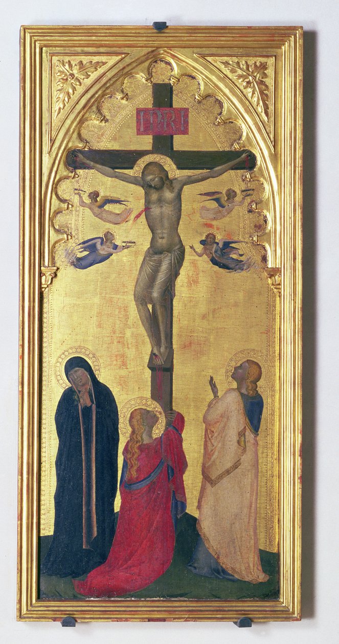 Korsfästelse (tempera på panel) av Bernardo Daddi