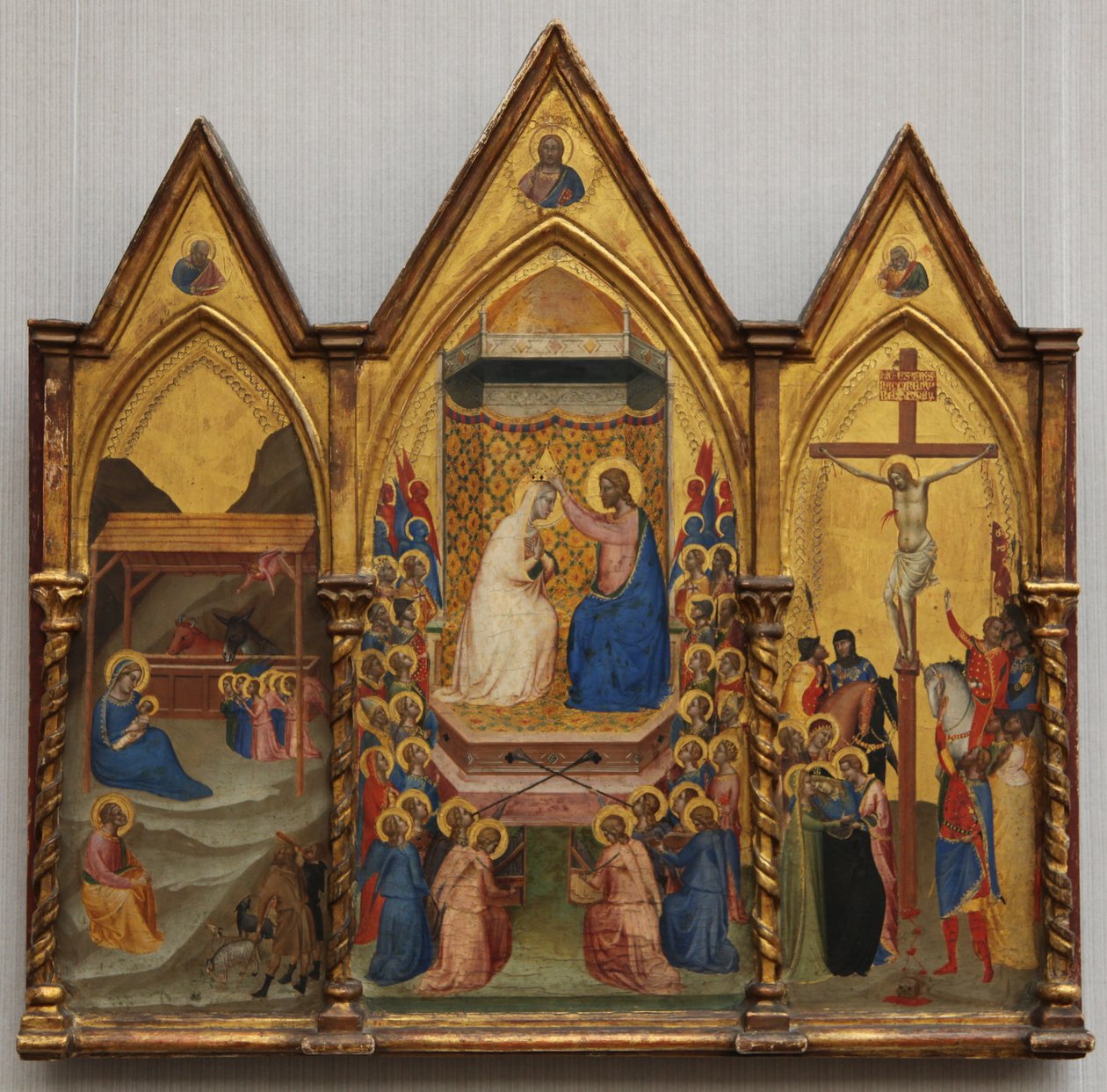 The Coronation of the Virgin av Bernardo Daddi