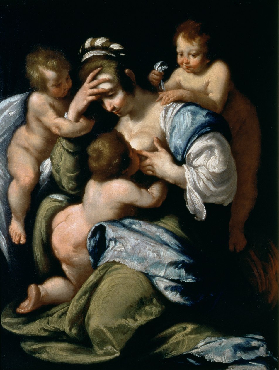 Välgörenhet av Bernardo Strozzi