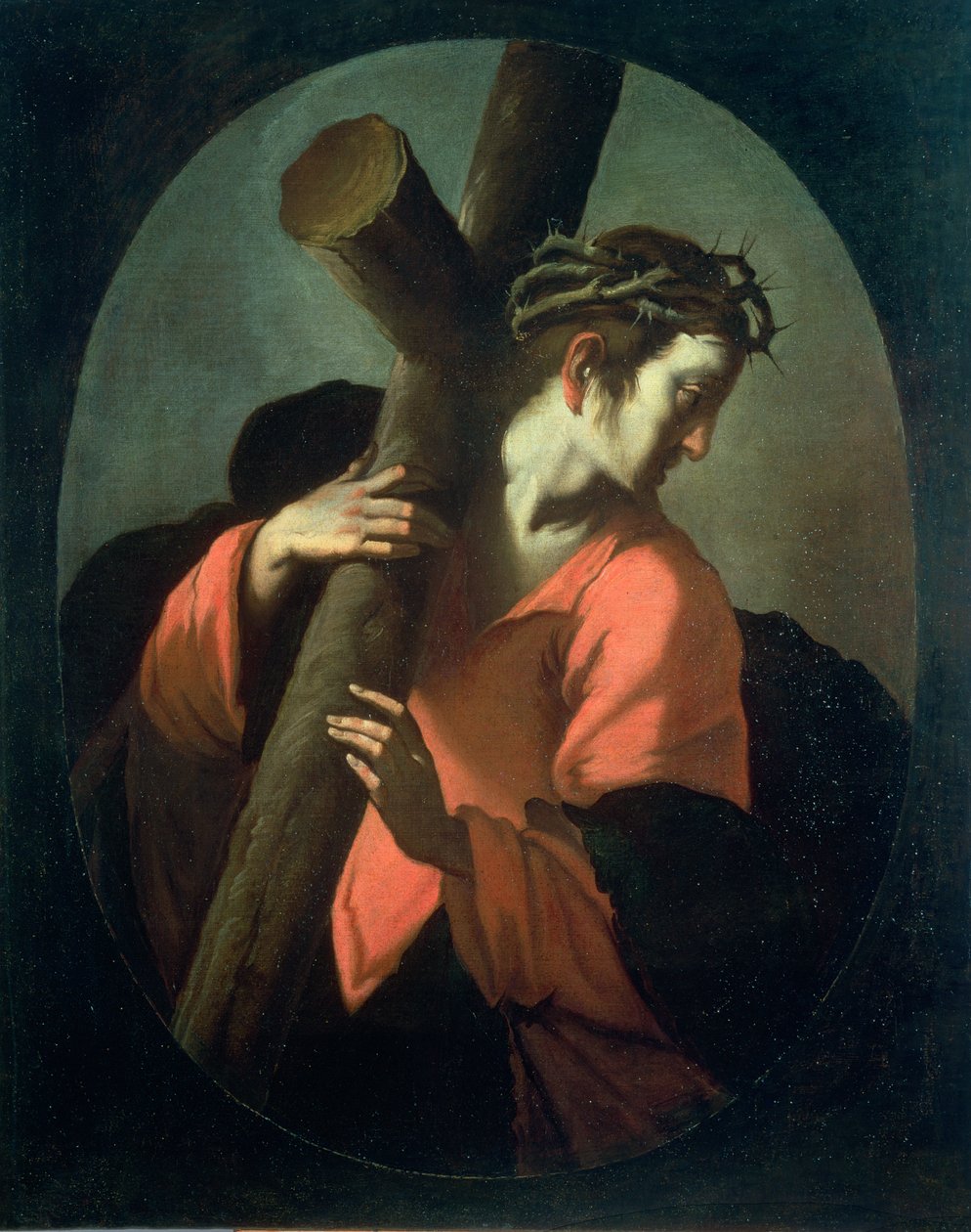 Kristus som bär korset, c.1608-09 av Bernardo Strozzi