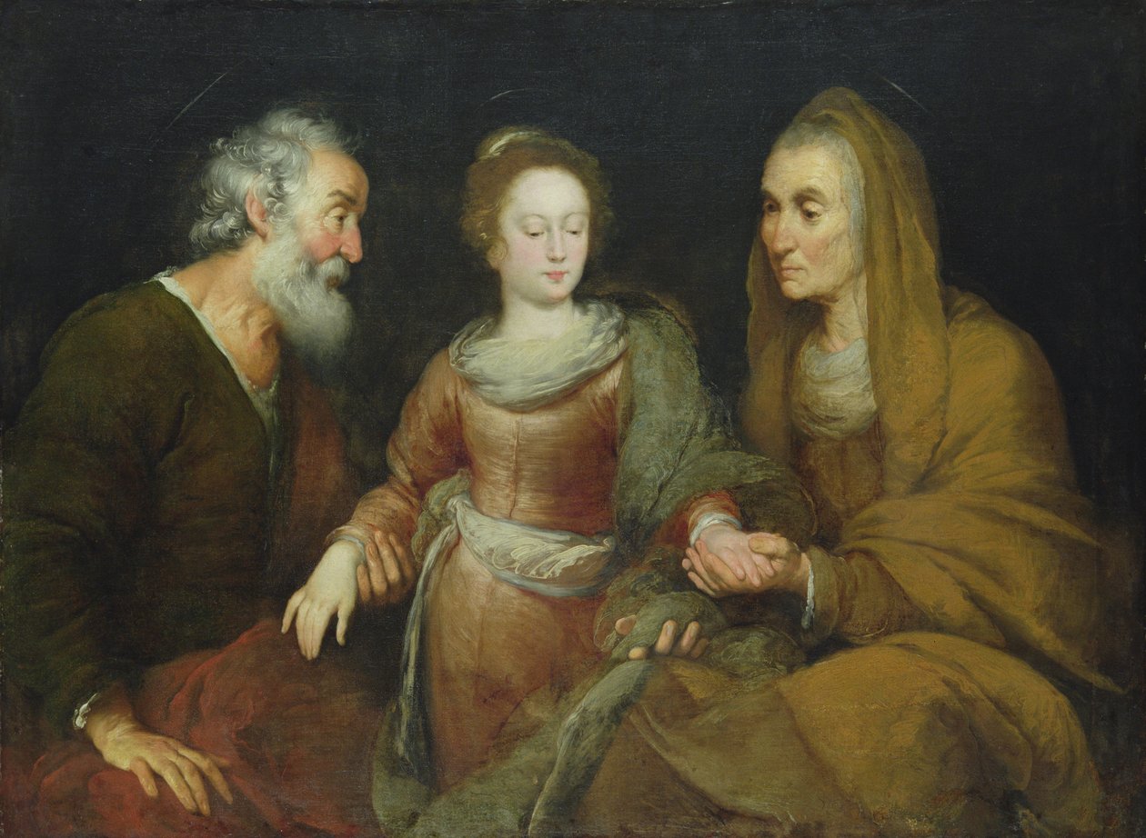 Marias utbildning av Bernardo Strozzi