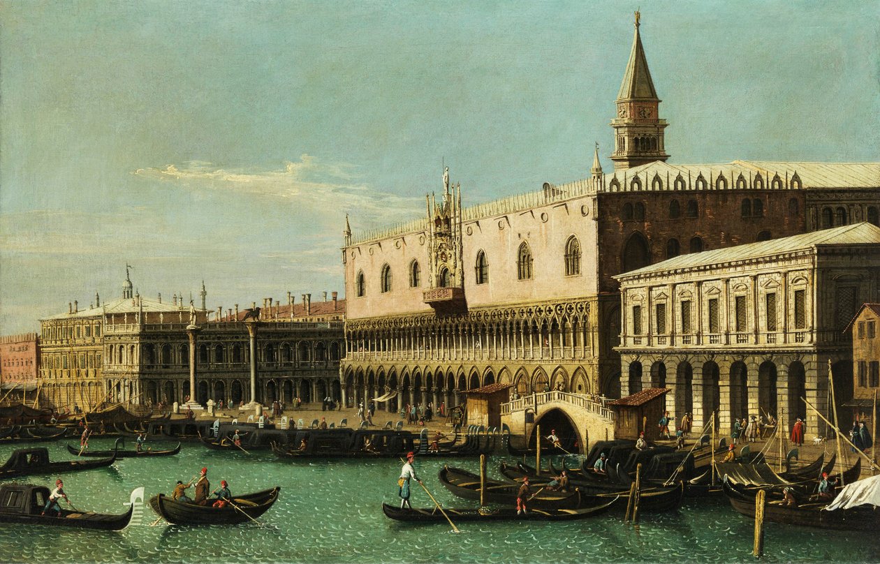 Bernardo Bellotto Dogenpalatset av Bernardo Bellotto