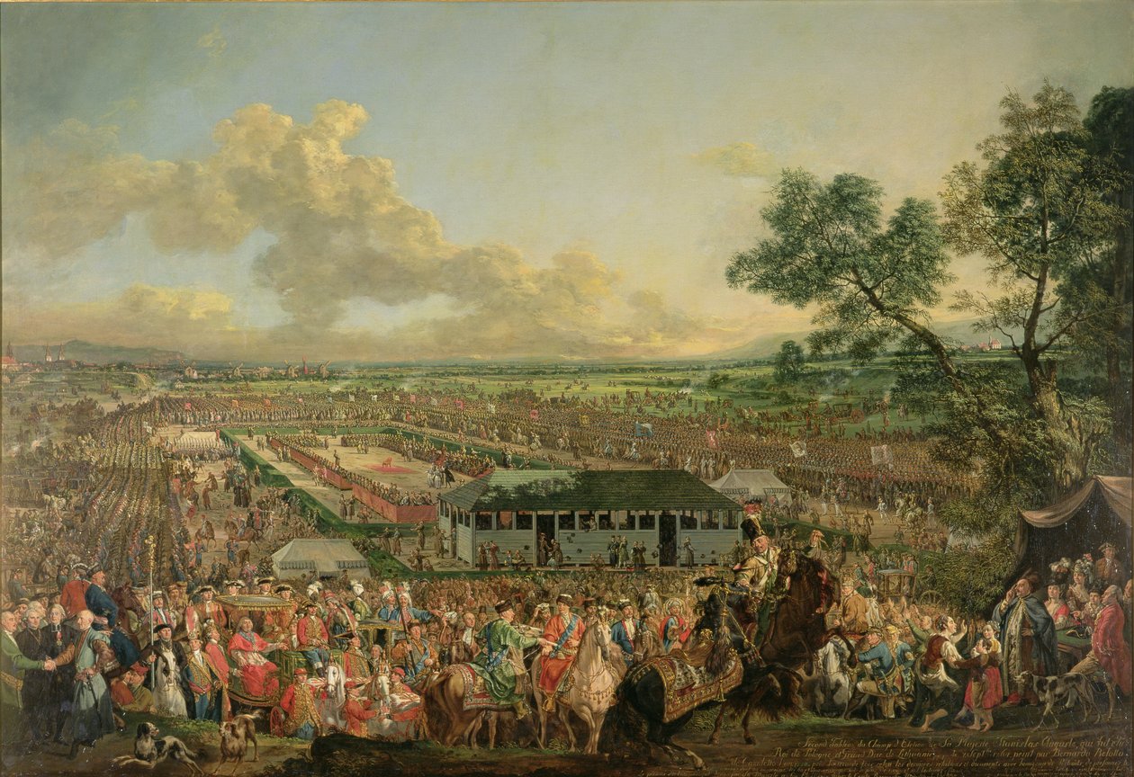 Valet av kung Stanislaus Augustus (1764-95) av Bernardo Bellotto